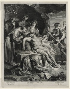 保卢斯·庞蒂乌斯（Paulus Pontius）刻的圣母玛利亚膝盖上的死基督