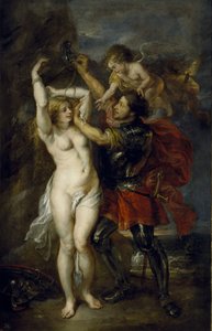 仙女座（Perromeus）释放的仙女座，1641-1642年 作者 彼得·保罗·鲁本斯