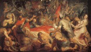 迪乌斯·穆斯（Decius Mus）的葬礼 作者 彼得·保罗·鲁本斯