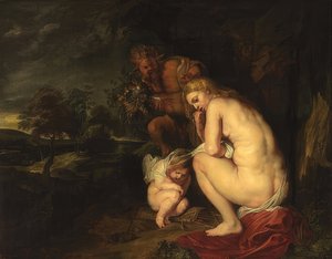 Frierende维纳斯（维纳斯·弗里吉达）。 1614 作者 彼得·保罗·鲁本斯