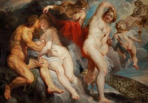 Ixion和Nephele。 1615 作者 彼得·保罗·鲁本斯