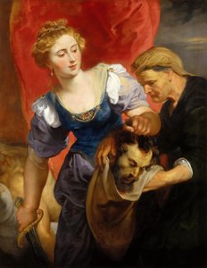 朱迪思（Judith）和Holophernes的首领，1620-1622年。 作者 彼得·保罗·鲁本斯