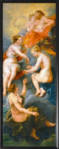 Les Parques filant le destin de la reine Marie de Medicis（布面油画） 作者 彼得·保罗·鲁本斯