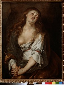 Mary Magdalene (oil on canvas 作者 彼得·保罗·鲁本斯