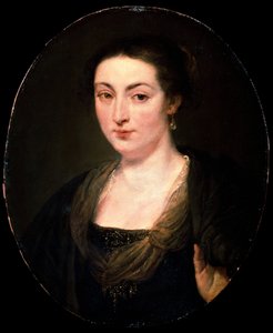 伊莎贝拉·布兰特（Isabella Brant）的肖像，c1615-1620。 作者 彼得·保罗·鲁本斯