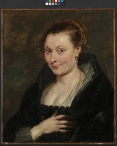 伊莎贝拉·布兰特（Isabella Brant）的肖像，约1620-25年 作者 彼得·保罗·鲁本斯