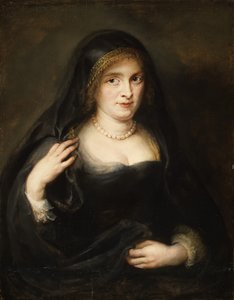 一个女人的肖像，可能是苏珊娜-伦登苏珊娜-福门，1599-1628，约1625-27。 作者 彼得·保罗·鲁本斯