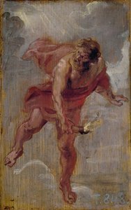 普罗米修斯--鲁本斯，彼得-保罗（1577-1640）--约1636年--木板油画--25.7x16.6--普拉多博物馆，马德里 作者 彼得·保罗·鲁本斯