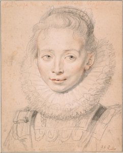 鲁本斯的女儿克拉拉·瑟琳娜（因凡达·伊莎贝拉的荣誉女仆）c。 1623 作者 彼得·保罗·鲁本斯
