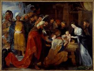 皮埃尔·保罗 (Pierre-Paul) Rubens (或 Peter Paul 或 Petrus Paulus) (1577-1640) 1617 Sun. 2,51x3,28 m 里昂，Musee des Beaux Arts 作者 彼得·保罗·鲁本斯