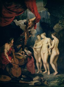 美第奇时期：玛丽·德·美第奇（1573-1642）1621-25的教育（布面油画） 作者 彼得·保罗·鲁本斯