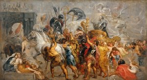 1627年至1630年之间，亨利四世凯旋进入巴黎。 作者 彼得·保罗·鲁本斯