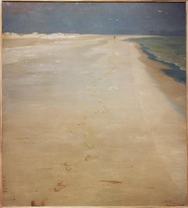 斯卡恩南海滩 作者 Peder Severin Krøyer