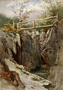 库米伦，中威尔士，1884年。 作者 彼得·托夫特