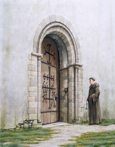 北埃尔马姆教堂，12世纪，1990-2010年 作者 彼得·厄姆斯顿