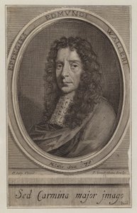 埃德蒙·沃勒 (Edmund Waller)，英国诗人和政治家（版画） 作者 彼得·范德班克