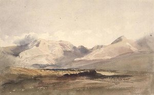 PD.135-1950 威斯特摩兰山景（水彩画） 作者 彼得·德温特