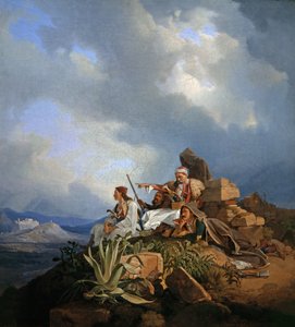 1829年在雅典附近的犰狳