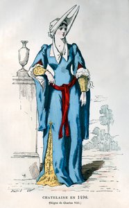 法国查尔斯八世时期的庄园女士，1498年1882-1884年。