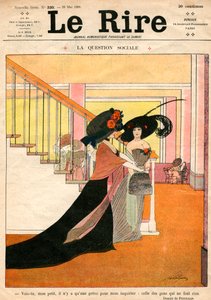 1909年5月29日《笑声》的封面 作者 佩蒂让
