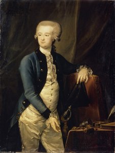 彼得-费奥多罗维奇-马尔蒂茨男爵肖像 1753-1826, 1785年 作者 彼得罗·谢苗诺维奇·德罗日金