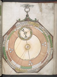 地图 C.6.d.5. f.11r "Astronomicum Caesareum... 作者 彼得（后）阿皮努斯
