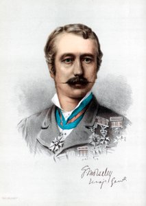 石榴石约瑟夫·沃尔瑟利（Garnet Joseph Wolseley），沃尔瑟利第一子爵，爱尔兰裔英国士兵，卒于1890年。 作者 皮特和加尔平·卡塞尔