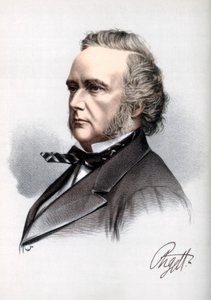 乔治·坎贝尔（George Campbell），第8届阿盖尔公爵，苏格兰自由党政治家和作家，建于1890年。 作者 皮特和加尔平·卡塞尔
