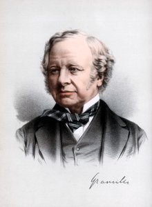 格兰维尔·列维森·高尔（Granville Leveson-Gower），第二任伯爵格兰维尔，英国自由党政治家，建于1890年。 作者 皮特和加尔平·卡塞尔