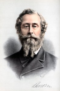 詹姆斯·汉密尔顿（James Hamilton），第一届阿伯康公爵，英国保守派政治家，建于1890年。