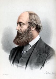 罗伯特·加斯科因·塞西尔（Robert Gascoyne-Cecil），英国政治家兼首相索尔兹伯里三世侯爵，约建于1890年。 作者 皮特和加尔平·卡塞尔