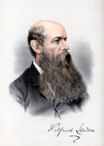 英国政治家和节制运动家威尔弗里德·劳森爵士，建于1890年。 作者 皮特和加尔平·卡塞尔