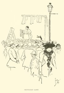 菲尔-梅的漫画，来自19世纪90年代（石印）。 作者 菲尔·梅