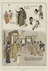 Western Way，纽约的第一印象，Hoffman House Saloon（chromolitho）