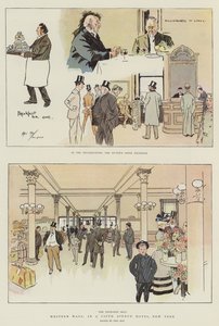 Western Way，位于纽约第五大道酒店（chromolitho）