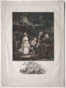安妮特和卢宾 作者 Philibert-Louis Debucourt