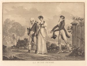 年轻女性 作者 菲利伯·路易斯·德布科特