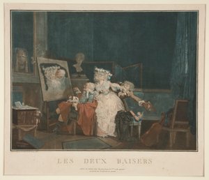 两个吻 作者 Philibert-Louis Debucourt