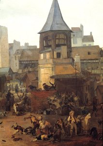 1782年1月21日，巴黎市在法国王储路易-约瑟夫（1781-1789年）出生之际，为其颁发的欢送令。路易-菲利贝尔-德布库尔(1755-1832)的画作 1782年 太阳。0,89x1,16米 巴黎，卡纳瓦莱博物馆 作者 菲利伯·路易斯·德布科特