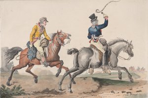 邮政之路，1817年。