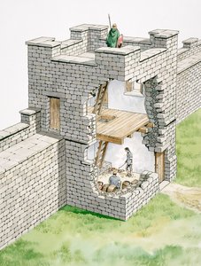 哈德良长城：班克斯东炮塔，约2世纪，1990-2010年