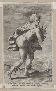 Pavor，来自Prosopographia，约1585-90，约1585-90。 作者 菲利普·加勒