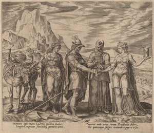 劳动与勤奋的结合 作者 菲利普·加勒在 Maerten van Heemskerck 之后