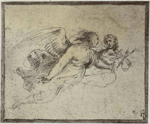 A.Caracci, A Magdalen 作者 菲利普·亨利·德拉莫特