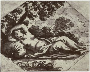毕晓普 [Jan de Bisschop]，《睡美人 作者 菲利普·亨利·德拉莫特