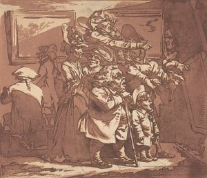 An Exhibition, January 29, 1776., January 29, 1776. 作者 菲利普·詹姆斯·德·路德堡