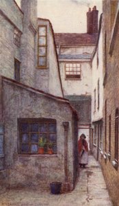 通道霍尔本的北侧，1897年 作者 菲利普·诺曼