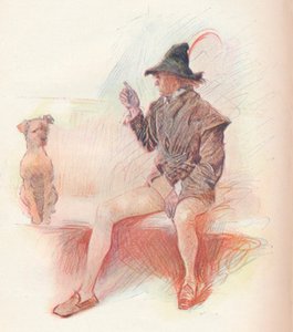 朗塞和他的狗，1903年，1903年