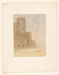 沙漠中的堡垒 Les remparts de Salladin（原标题） 作者 菲利普·齐尔肯（艺术家签名）