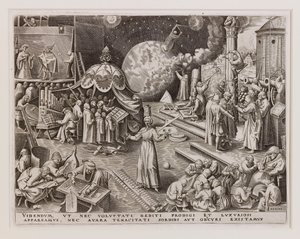 Temperantia节制来自《七种美德》，1560年。 作者 菲利普·加勒